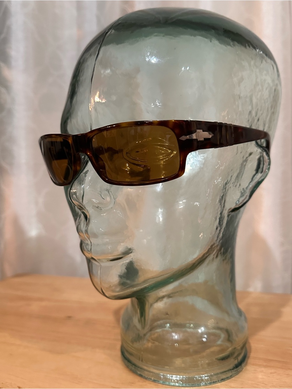 Persol Tortoiseshell Frame Amber Lens Sunglasses